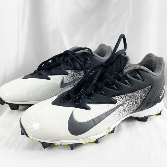 Nike Lunar Vapor Ultrafly Elite Football Baseball Cleats Black White Athletic - Picture 6 of 9